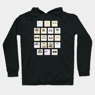 Cool Cats Club: Minimalist Cat Art Hoodie